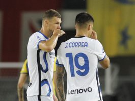 Dzeko e Correa